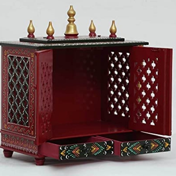 Jodhpur Handicrafts Wooden Temple/Home Temple/Pooja Mandir/Pooja Mandap/Temple f - Picture 3 of 4